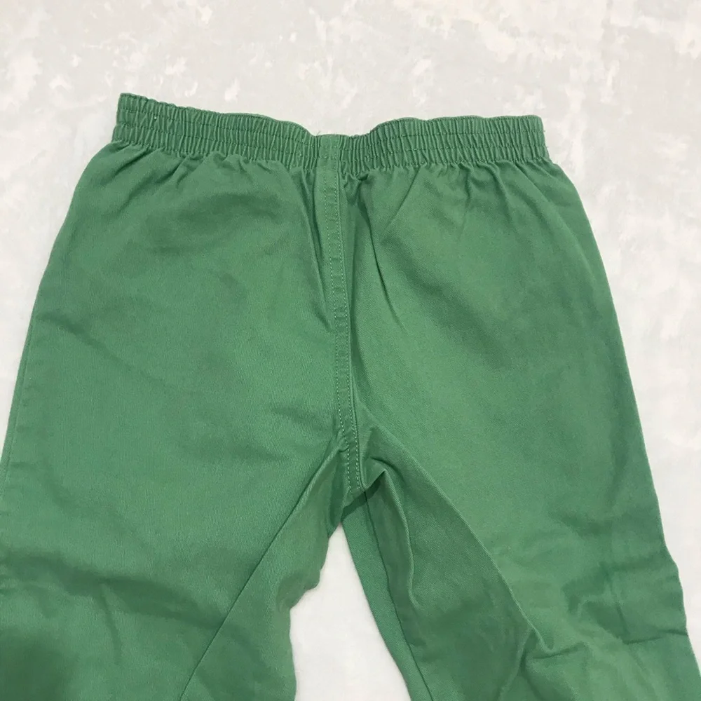 NWOT Kids Faded Glory Girls Green Denim Jeans Pants Size 7